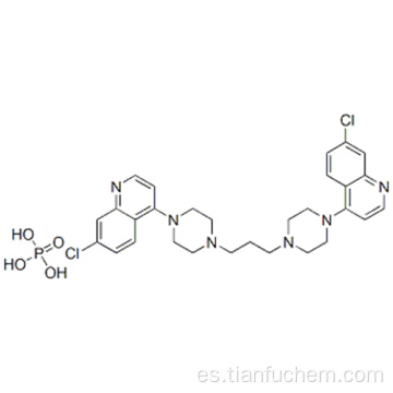 4,4 &#39;- (1,3-Propanodiildi-4,1-piperazinediil) bis (7-cloroquinolina) fosfato CAS 85547-56-4